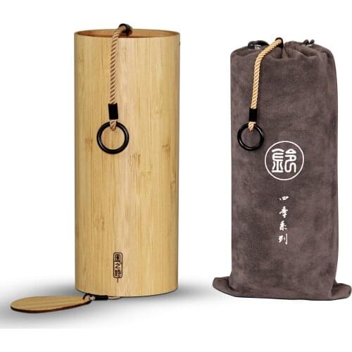 Bamboo Wind Chimes Windchime Windbell Home Decoration Zen Meditation Relaxation Chord for Outdoor Garden Patio