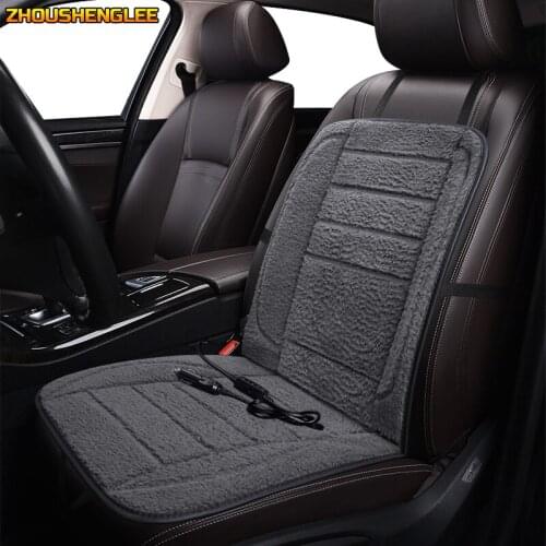 ZHOUSHENGLEE 12V Heated car seat cover for Acura all models CDX RDX ZDX ILX TLX RLX RL TL TLX-L Winter Pad Cushions car styling
