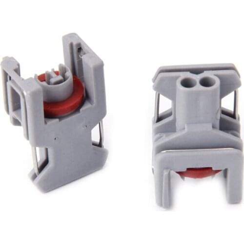 5 Sets 2 Pin Waterproof Connector For Delphi 10811963 Fuel Injector Fuel Rail Plug Y4UA