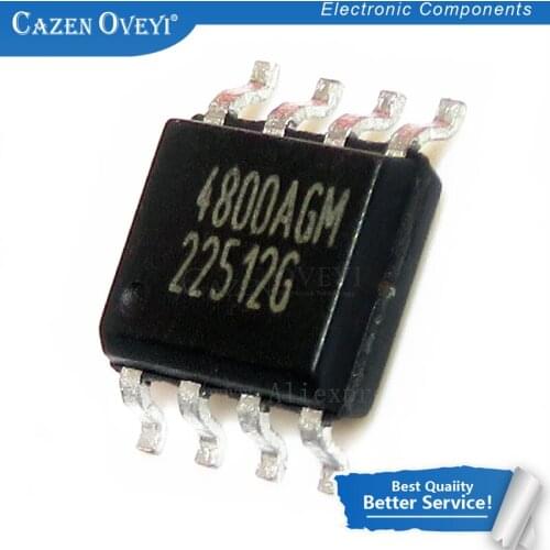 5pcs/lot AO4800 4800 AO4800B SOP-8 In Stock