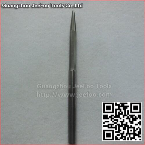 6*60H*1*6degree*120L Two straight flute flat bottom engarving bits/double flute straight slot sticker end mill
