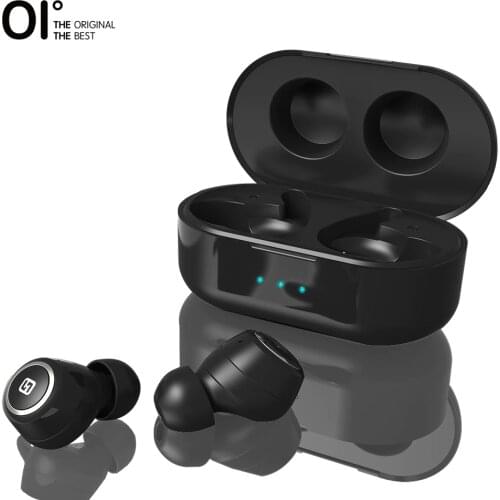 OI True Wireless Earphone 6H Playback&Fast Charging One-Step Pairing Noise Cancellation Hi-Fi Stereo Sound Sports Earphone