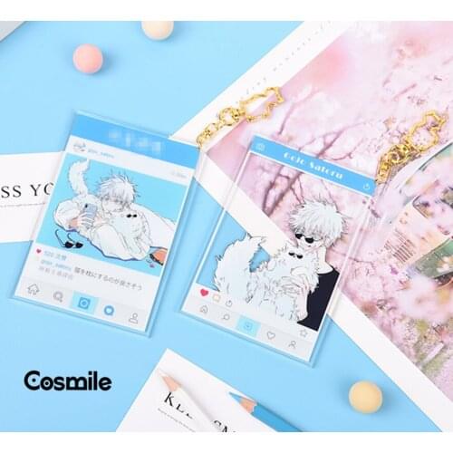 Cosmile Anime Jujutsu Kaisen Gojo Satoru PVC pendant Keychain Strap Toy collection limited C