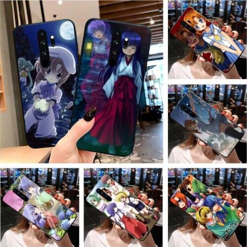 Higurashi When They Cry Phone Cases for Redmi 9A 8A 7 6 6A Note 9 8 8T Pro Max Redmi 9 K20 K30 Pro