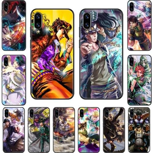 Anime JOJO Bizarre Adventure Phone case For Huawei Honor Mate 5 7 8 9 10 20 i A X Lite Pro black silicone back fashion prime