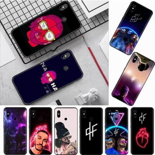 PNL QLF Rapper popular Hip hop Phone Case For Xiaomi Redmi mi note max 3 5 6 8 9 10 t S SE lite pro Soft Silicone Shell Cover