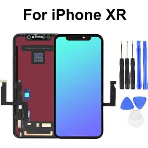 LCD Digital Display Touch Screen Digitizer Replacement Tool Kit for iPhone XR Touch Screen Phone Accessories For Mobile Phones