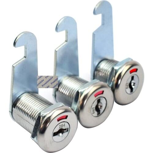 10Pcs/Lot Drawer Cabinet Cam Lock with Green/Red Indicator