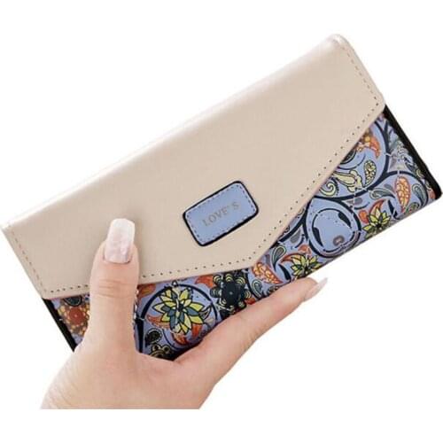 Long Purse Women wallet ladies dollar price PU leather bag printing wallets designer Long Clutch Womens Purse female LM4163mf