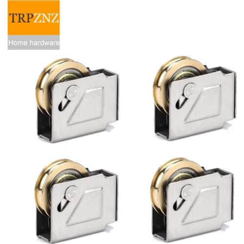 For 3pcs ,Model 73 Plastic steel window/door rollers,stainless steel, copper pulley,groove wheel ,window hardware parts