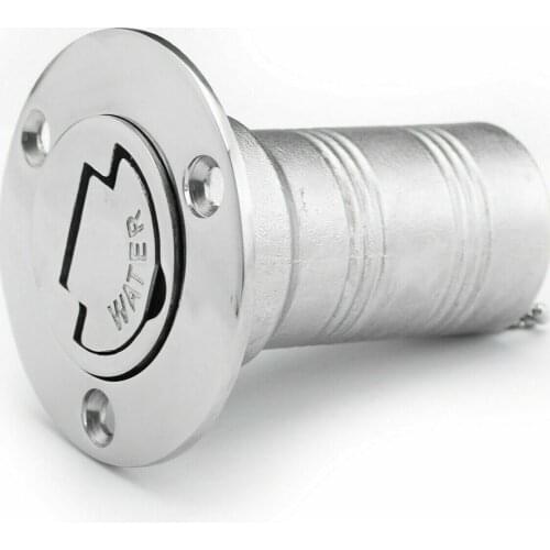 Marine 316 Stainless Steel Boat Deck Filler Keyless Cap -2" Water