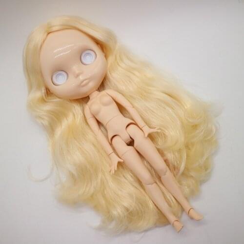 Without eyes chips joint Nude blyth doll for DIY without make up 20190129