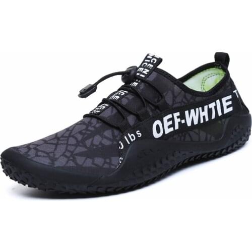 Men Water Shoes Sneakers Male Beach Aqua Shoes for Swimming Barefoot Outdoor Sport Surfing Diving Upstream Shoes