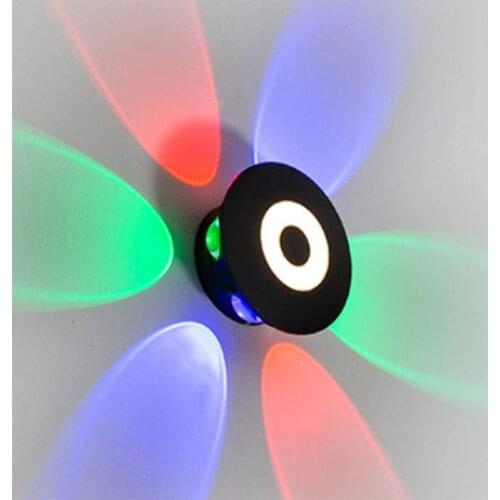 Outdoor garden lighting Aluminum porche corridor lighting IP65 waterproof home stair terraze decoracion terraza exterior RGB