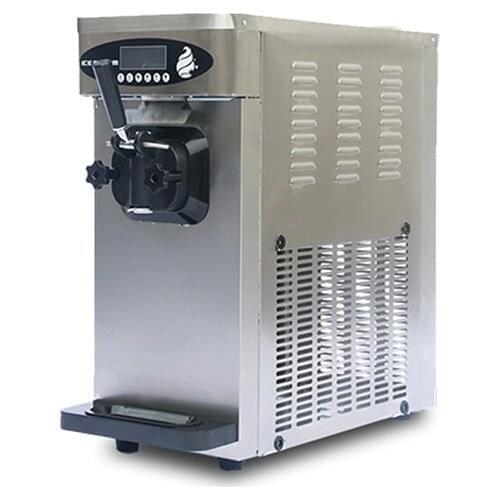 Mini desktop soft ice cream machine 1 flavor countertop ice cream machine #Oman FREE CFR BY SEA