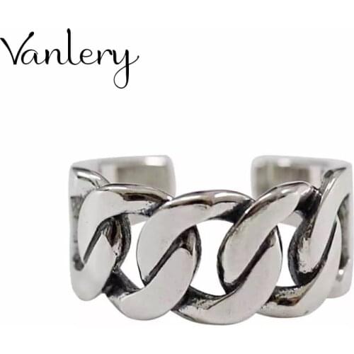 New Gothic Men Hollow Chains Rings For Women Jewelry Birthday Gift Romantic Wedding Engagement Drop Shipping 2021