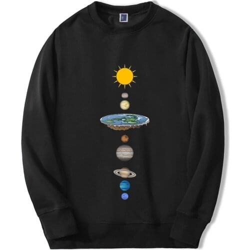 News Unisex Hoodies Man Space Plat Earth Movies Spring Mens Sweatshirt Sportswear Sweatshirts Warm Male Pullover Streetwear