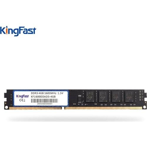KingFast DDR3 RAM 4GB 8GB Desktop Memory 1600 240pin 1.5V Dimm PC DDR 3 memoria ram ddr3 8 gb 1600MHz for Desktop