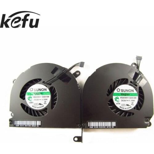 Promotion Genuine A1286 1286 Left and Right CPU Cooling Fan for Apple MacBook Pro 15" 2008 2009 2010 2011 2012 Year