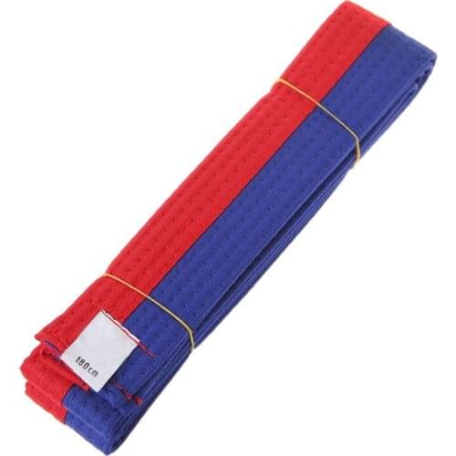 Professional Taekwondo Belt Karate Judo Double Wrap Martial Arts Stripe Sports Belt 1.8m/2.8m 27RD