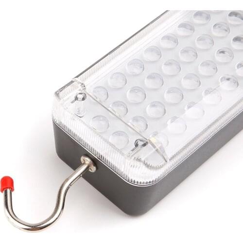 Portable USB Rechargeable Work Light COB Repairing Lamp With Magnet & Hook 34 LED Flashlight