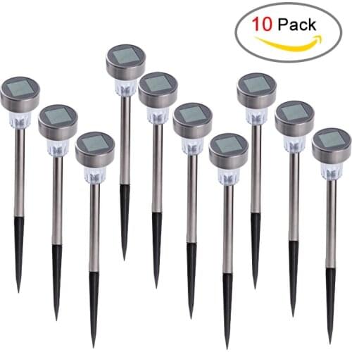 LED Solar Lawn Lamps For Garden Decoration Outdoor Pathway Waterproof LED Solar Powered Lawn Lights Street Landscape Yard Lamp