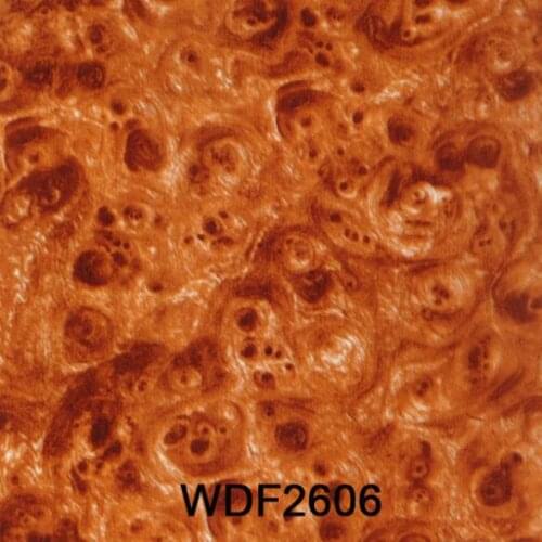 WW005 Decorative Material 1x50m wood transfer film coating hydrographics printing film