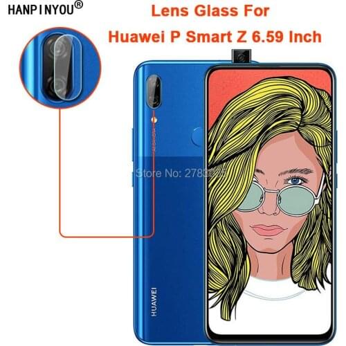 For Huawei P Smart Z 6.59" Clear Ultra Slim Back Camera Lens Protector Rear Camera Len Cover Tempered Glass Protection Film