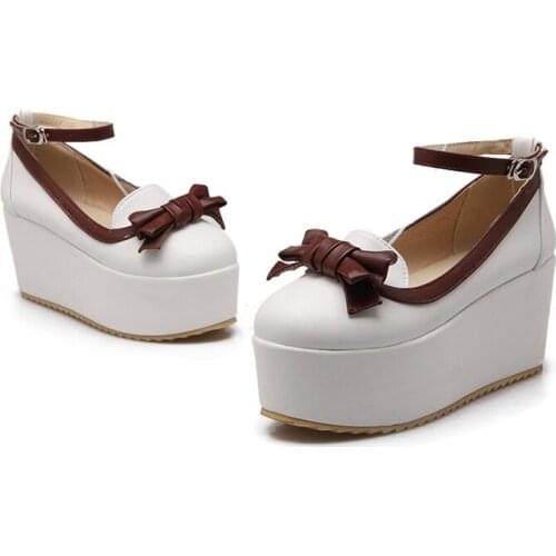 Fashion Zapatos Mujer De Mujer Bridal Women High Heel Five Colors New High Heels 8CM Women Wedge Classic Pumps SHOES 2060