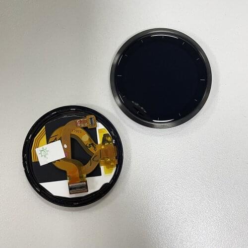 1.3" LCD Screen For GARMIN Vivoactive 4 Black LCD Display Screen With Touch Screen Original Digitizer Panel Part Replacement