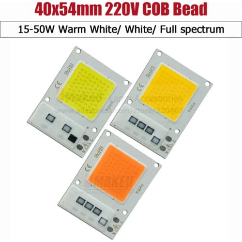 15W 20W COB LED Chip Phyto Lamp 30W 50W LED Diode Grow Lights fitolampy For Seedlings Indoor DIY Hydroponics 110V 220V