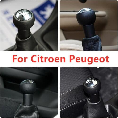 5 Speed Car Gear Shift Knob for Citroen Picasso C1 C2 C4 for Peugeot 106 107 205 206 306 406 307 308 3008 Lever Accessory