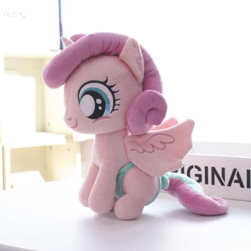 Anime Unicorn Peluche Brinquedos Cartoon Figure Flurry Heart Horse Plush Doll PP Cotton Stuffed Animals Kids Toys 25CM