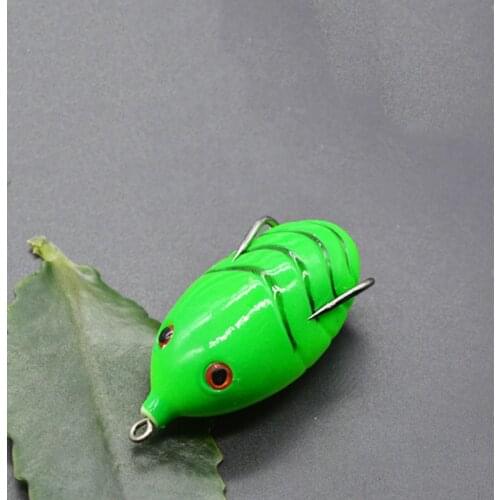Bionic Spider Sleeve Egg Frog Fishing Lure Soft Bait 13g/6cm Artificial Wobbler Freshwater High Quality Silicone Fishing Bait