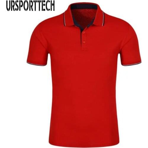 URSPORTTECH Brand Polo Shirts Men Golf Shirts for Men/women Fashionable Short-sleeved Polo Shirt for Outdoor Sports
