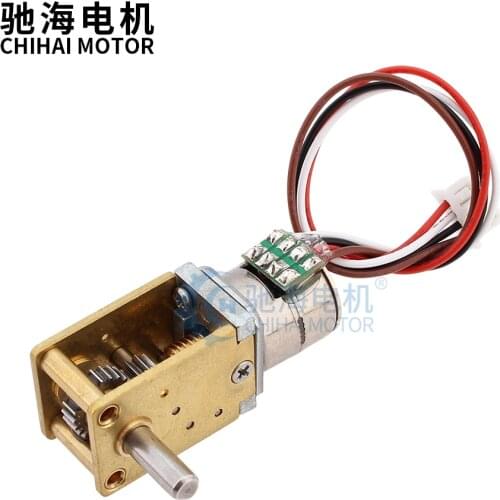 CHF-GW12T-10BY Low Noise High Power Micro Stepping Motor With All metal Gear for Environmental Protection Iinsect Repellent