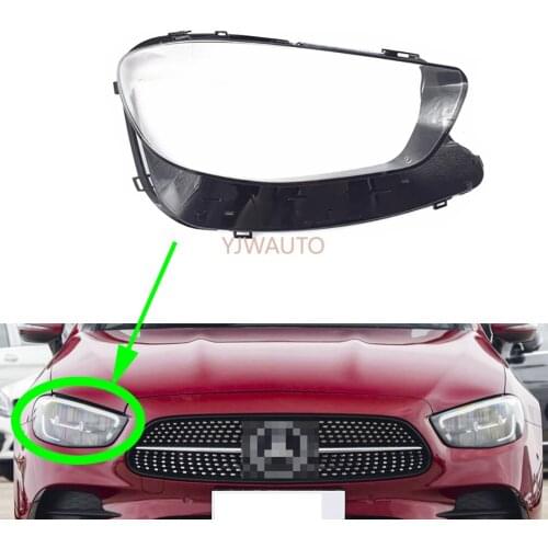 Headlight Cover for Mercedes-Benz E Class W213 E260 E300 2019 2020 Car Headlamp Lens Replacement Auto Shell
