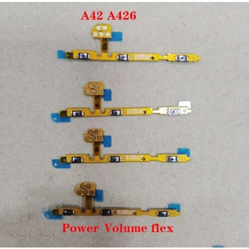 New Power ON OFF Mute Switch Control Key Volume Button Flex Cable For Samsung Galaxy A42 A426