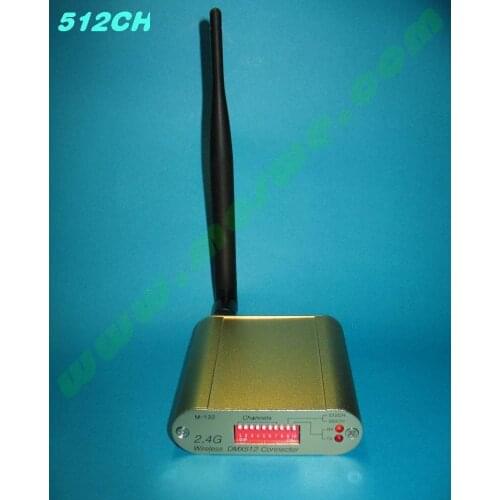 New 2.4G wireless DMX512 signal connector transmitter / receiver - high speed stability without delay 1 drag multi-machine