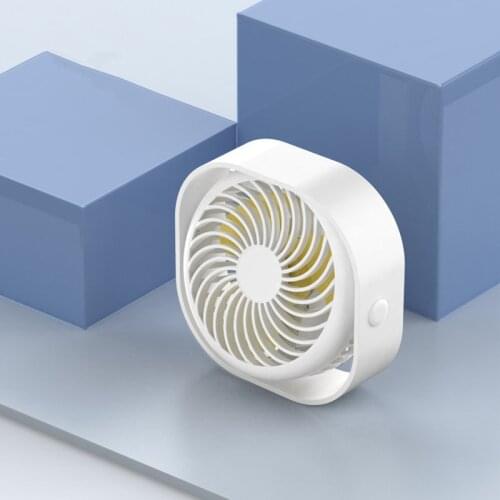 Portable USB Desk Cooling Fan Mini Personal Desktop Table Strong Wind for Home Office Dormitory Desk Travel Blue White Black New