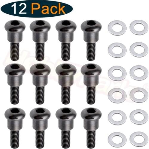 RC Shoulder Screws 3x12mm with Washers 3x6x0.5 for Traxxas Ultra Shocks Replacement of Part 3642