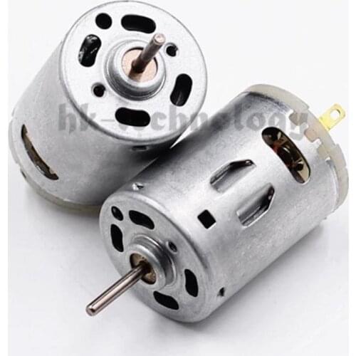 RS-385 12V-36V Brush MicroDC Motor High Speed Micro Metal Stainless Steel Gear Motor For Electric Appliance Tools Parts