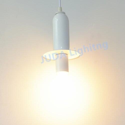 Modern pendant light Iron ceiling rose canopy with E27 socket lamp holder lamp base with cable wire cord set led indoor lights