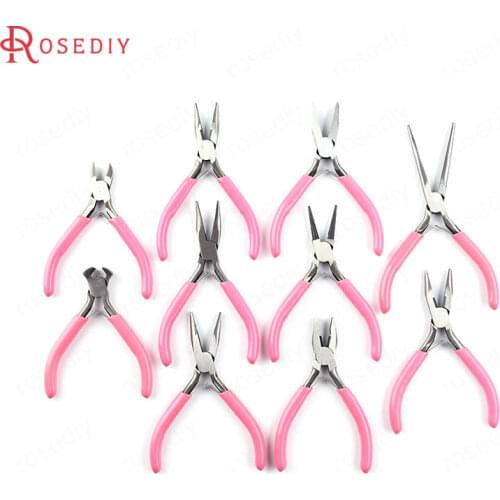 2645)1 piece Full length 12.5CM Steel Jewelry Making Tools Bend Pins Pliers Diy Jewelry Findings Accessories Wholesale