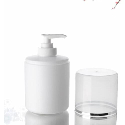 4Pcs 250/300/400/500ml Travel Refillable Bottle Mousse Foaming Bottle Lotion Cream Pump Storage Bottle Empty Dispenser