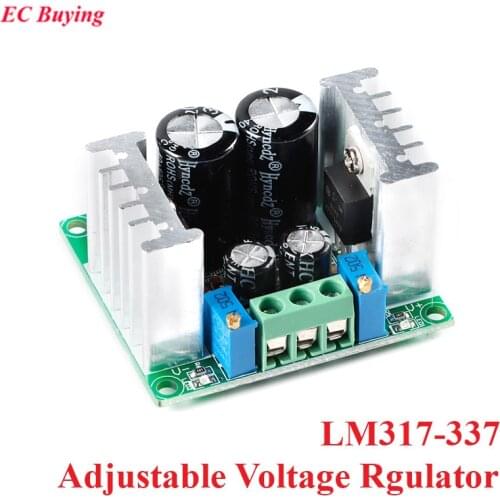 AC-DC Adjustable Converter Front-stage Positive Negative Rectifier Filter Board OP Amplifier Regulator Power Supply Module LM317