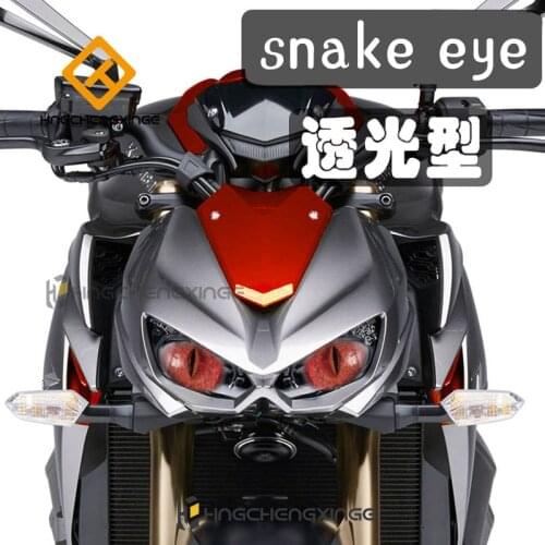 For KAWASAKI Z1000 Z 1000 2014 2015 2016 Motorcycle Accessories 3D Front Fairing Headlight Sticker Guard Stickers Protect light