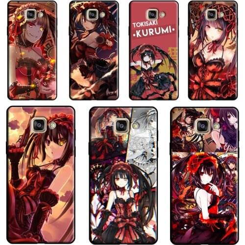 Kurumi Tokisaki Date A Live Phone Case For Samsung Galaxy J7 J5 J3 2017 A3 A5 J1 2016 J6 J4 Plus A6 A8 A7 A9 J8 2018
