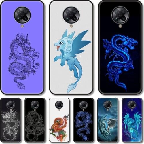 Dragon grand Phone Case For xiaomi M2 C3 X3 F2 Lite NFC 6 5 x Poco k30 Pro Anime Black Cover Silicone Back Pretty tpu