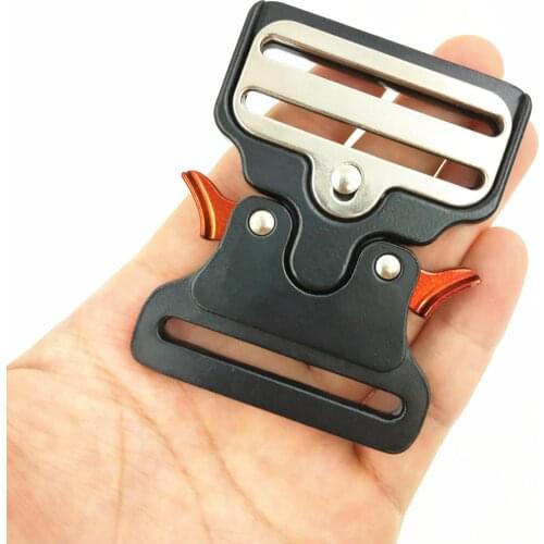 2" Very Strong Quick Side Release Metal Buckles For 50mm Webbing DIY Sewing Belts Bags Strap Accessories